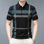 🌟Fliwos® Men's Striped Non-Iron Shirt Short Sleeve