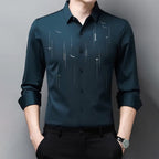🌟Cost-effective💨Men's Wrinkle-Free Long Sleeve Shirt👔