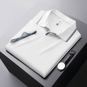 👑2025 High-end Series✨Men's Business Casual Mulberry Silk Blend Short-sleeved Shirt