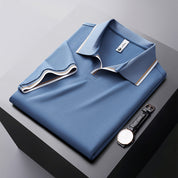 👑2025 High-end Series✨Men's Business Casual Mulberry Silk Blend Short-sleeved Shirt