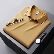 👑2025 High-end Series✨Men's Business Casual Mulberry Silk Blend Short-sleeved Shirt