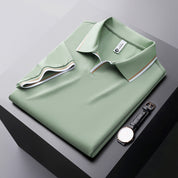 👑2025 High-end Series✨Men's Business Casual Mulberry Silk Blend Short-sleeved Shirt