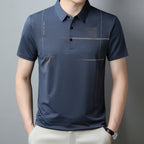 ⏳Summer Specials💥Men's Loose Cool Breathable Lapel T-Shirt