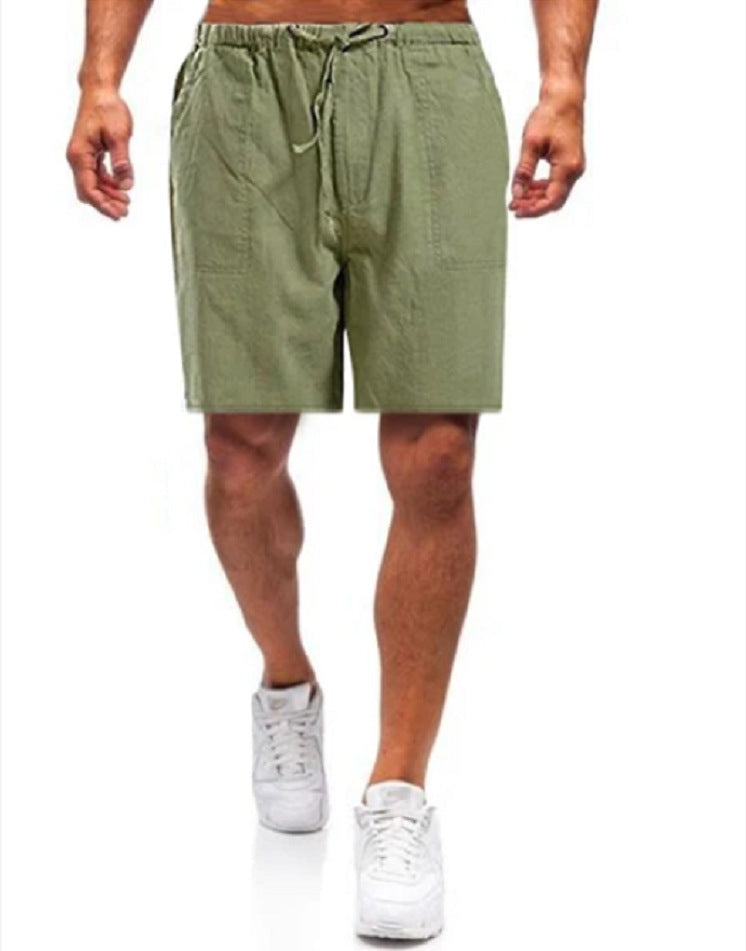 💥50%OFF☀️Stay Cool & Sharp - Men's Relaxed Linen Shorts🩳