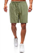 💥50%OFF☀️Stay Cool & Sharp - Men's Relaxed Linen Shorts🩳