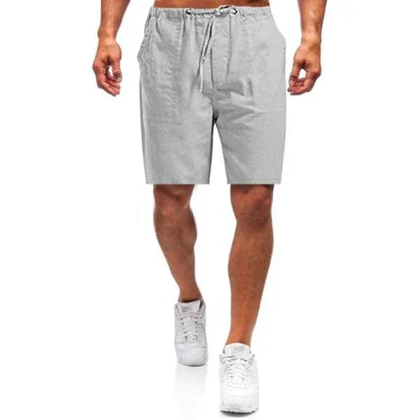 💥50%OFF☀️Stay Cool & Sharp - Men's Relaxed Linen Shorts🩳