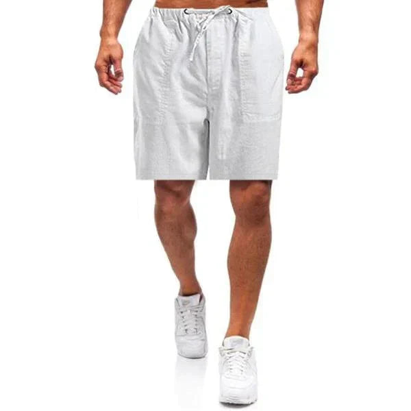 💥50%OFF☀️Stay Cool & Sharp - Men's Relaxed Linen Shorts🩳