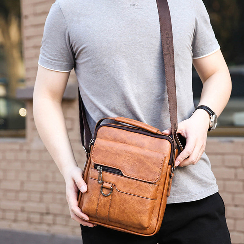 💼 50% OFF NOW! ✨ Men's Business Casual Large Capacity Bag - Durable Nylon with Laptop Compartment & Organized Pockets for Work & Travel 🚀👜