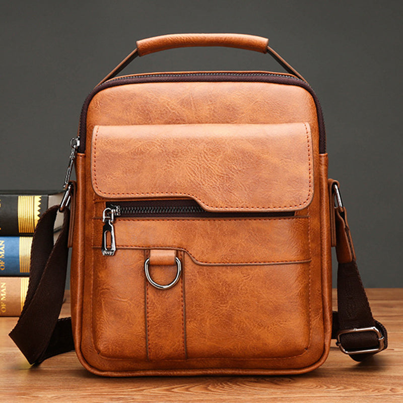 💼 50% OFF NOW! ✨ Men's Business Casual Large Capacity Bag - Durable Nylon with Laptop Compartment & Organized Pockets for Work & Travel 🚀👜