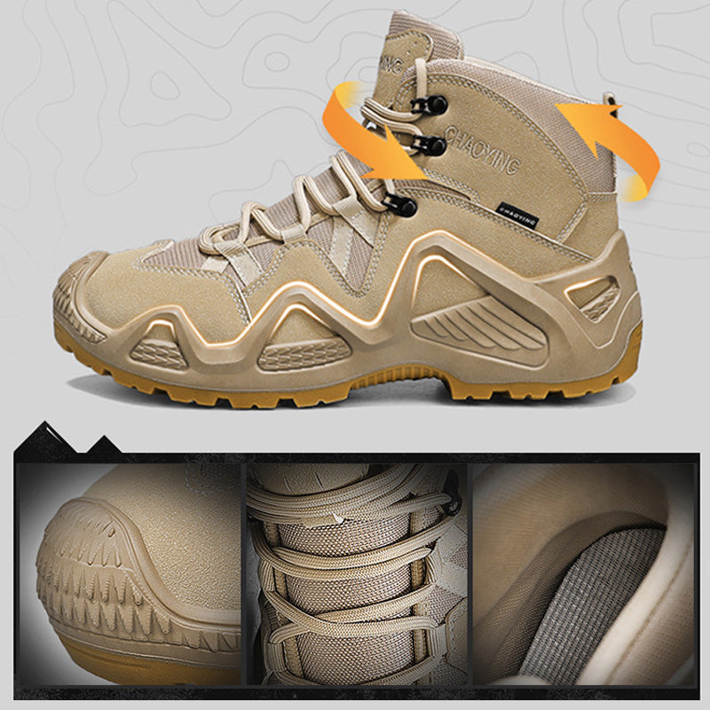 ✈️Free Shipping🥾Military-Grade Outdoor Work Boots/Waterproof & Slip-Resistant & Puncture-Resistant