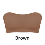 ✨Hot Sale 50% OFF📢Only ￡8.99!!!🔥Women's Non-Slip Strapless Wireless Bra with Crossover Side Closure