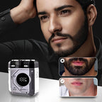 💥 7th Generation Men's Portable Dual-Head Washable Magnetic Shaver
