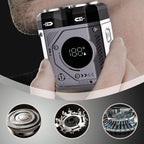 💥 7th Generation Men's Portable Dual-Head Washable Magnetic Shaver