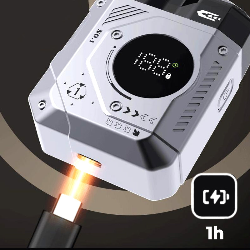 💥 7th Generation Men's Portable Dual-Head Washable Magnetic Shaver