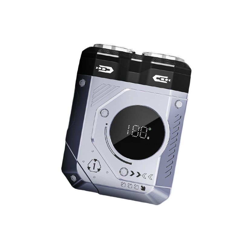 💥 7th Generation Men's Portable Dual-Head Washable Magnetic Shaver