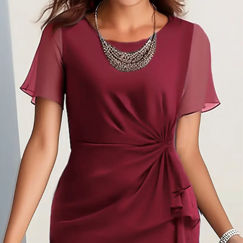 🥰Elegant Fashion Solid Color Dress