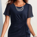 🥰Elegant Fashion Solid Color Dress