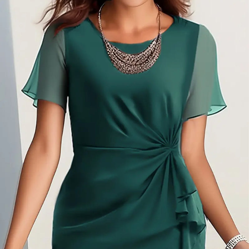 🥰Elegant Fashion Solid Color Dress