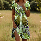 ✨Hot Sale 50%OFF✨💃Women’s Floral Short Sleeve Dress🌸👗