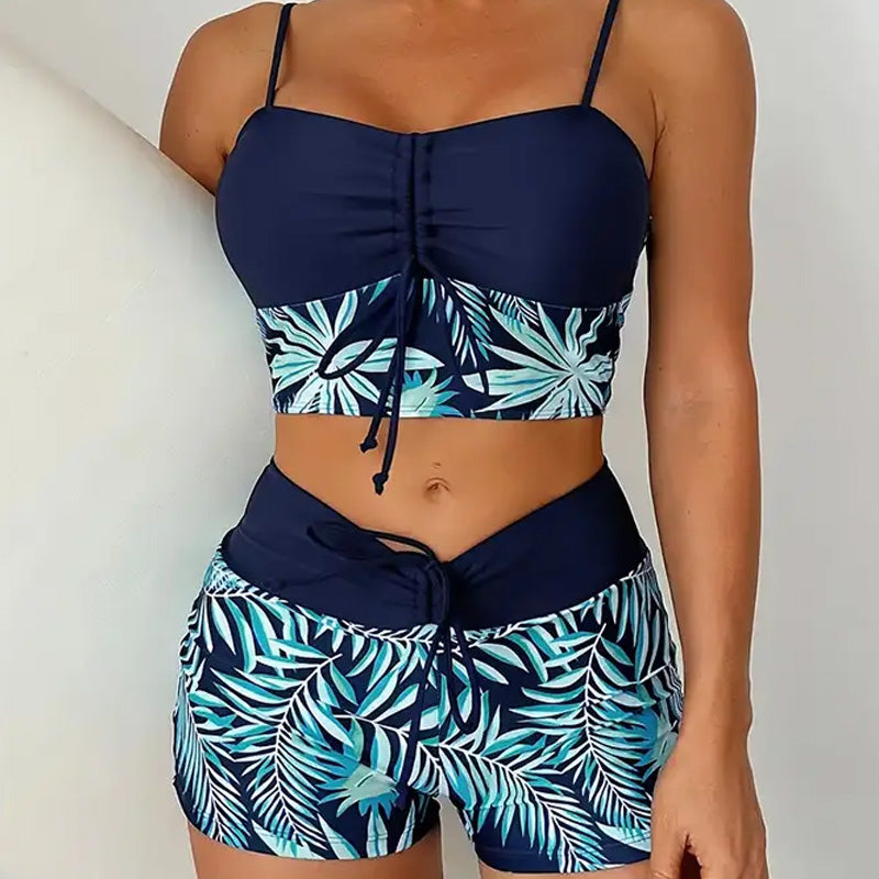 🎁Women’s Printed Two-Piece Swimsuit🌙 Free £15 Moon & Star Necklace with order!