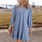 💜 LAST DAY PROMOTION - 58%OFF 💜Women's Casual Denim Dress