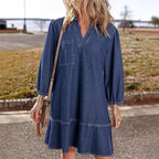 💜 LAST DAY PROMOTION - 58%OFF 💜Women's Casual Denim Dress