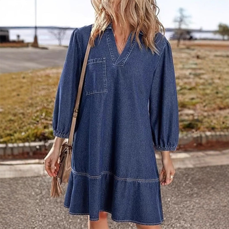 💜 LAST DAY PROMOTION - 58%OFF 💜Women's Casual Denim Dress