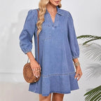 💜 LAST DAY PROMOTION - 58%OFF 💜Women's Casual Denim Dress