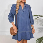 💜 LAST DAY PROMOTION - 58%OFF 💜Women's Casual Denim Dress