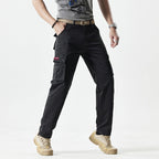 Men's Deep-Pocket Straight-Leg Work Pants