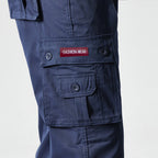 Men's Deep-Pocket Straight-Leg Work Pants