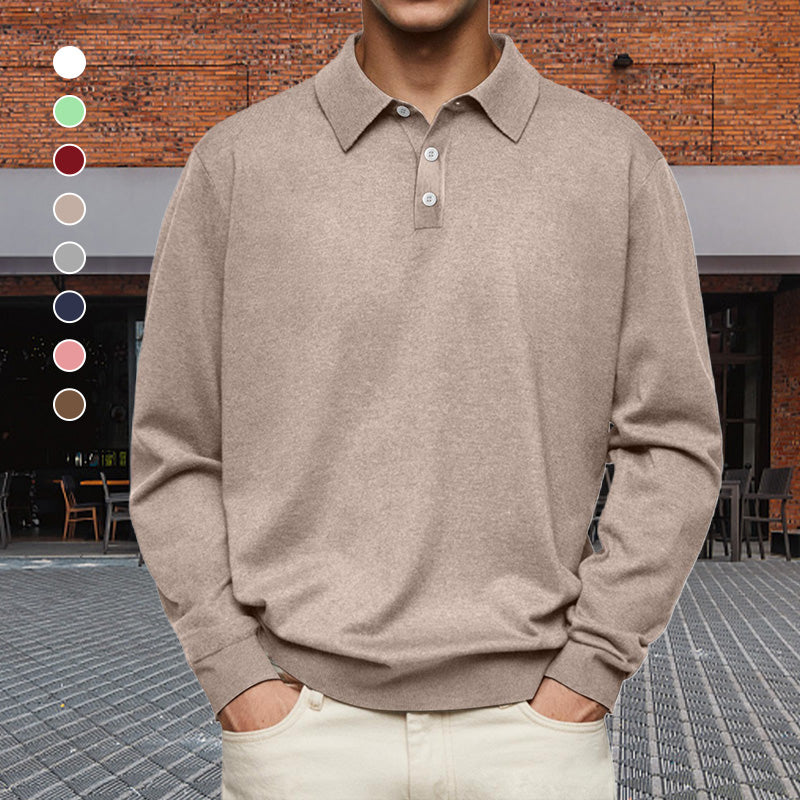 🎉Today's best discount 50% off🔥Men's Comfortable Long Sleeve Lapel Shirt