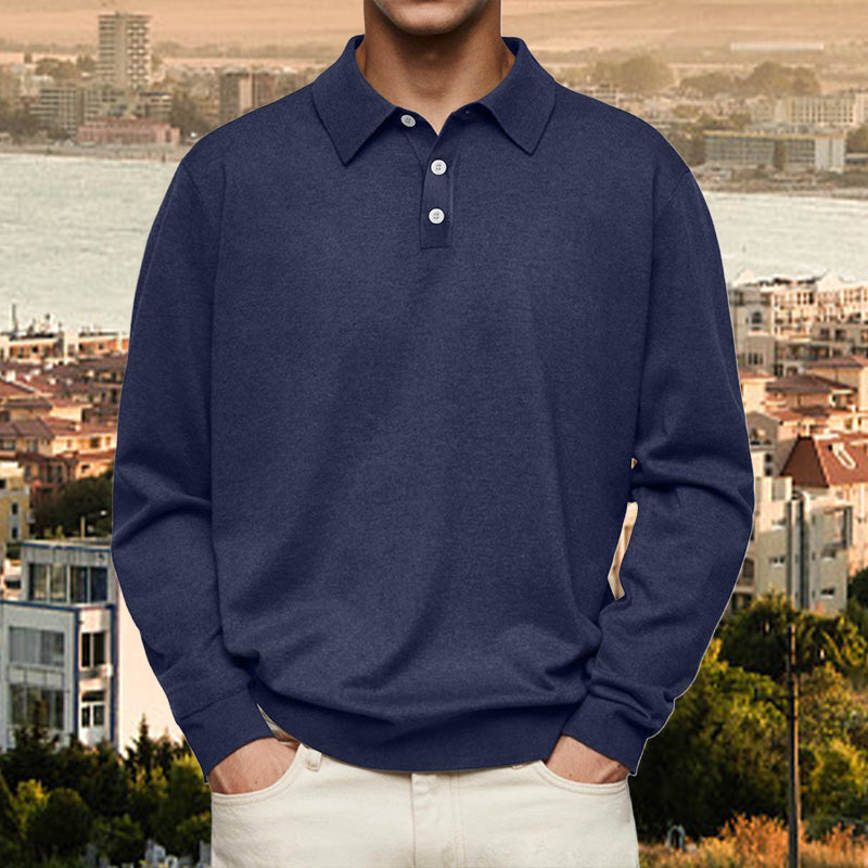 🎉Today's best discount 50% off🔥Men's Comfortable Long Sleeve Lapel Shirt