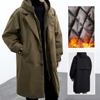 🔥Warm and Stylish✨Men's Faux Two-Piece Versatile Warm Coat—✈️Free Shipping