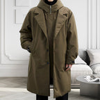 🔥Warm and Stylish✨Men's Faux Two-Piece Versatile Warm Coat—✈️Free Shipping