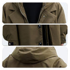 🔥Warm and Stylish✨Men's Faux Two-Piece Versatile Warm Coat—✈️Free Shipping