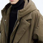 🔥Warm and Stylish✨Men's Faux Two-Piece Versatile Warm Coat—✈️Free Shipping