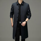 ✨👑Men's Long Button-Down Lapel Jacket🧥