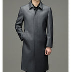 ✨👑Men's Long Button-Down Lapel Jacket🧥