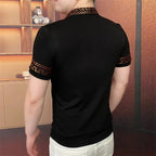 ✨2025 Hot Sale⌛Men's Fashion Lapel 3-Button T-Shirt
