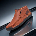 🔥HANDMADE 🔥👞Men's Comfort High-Top Loafers