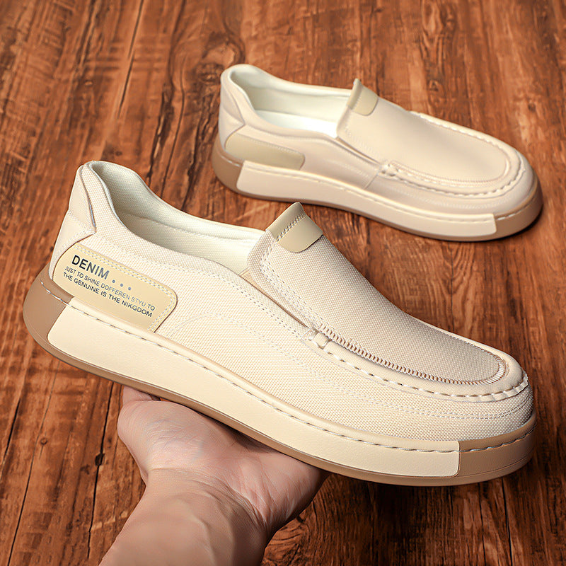 🎉Free shipping ✈️Men's Breathable Genuine Leather Elevator Loafers/Elegance & Comfort👑