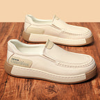 🎉Free shipping ✈️Men's Breathable Genuine Leather Elevator Loafers/Elegance & Comfort👑