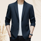 🎉👑 Men's business two-button slim-fit high-quality suit jacket