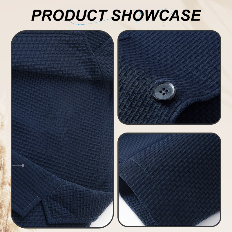 🎉👑 Men's business two-button slim-fit high-quality suit jacket