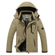 Unisex Waterproof Ski Jacket - Slim & Relaxed Fit Options, Multi Pockets