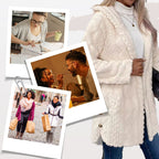 Today's Flash Sale⚡Women's Warm Diamond-Quilted Hooded Fleece Jacket