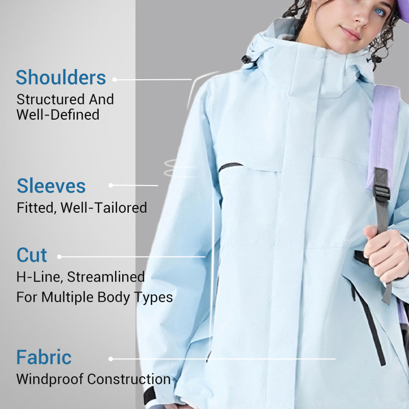 👑✨2025 New 3-in-1⛰️Fashionable Waterproof Windproof Outdoor Jacket-Free shipping✈️
