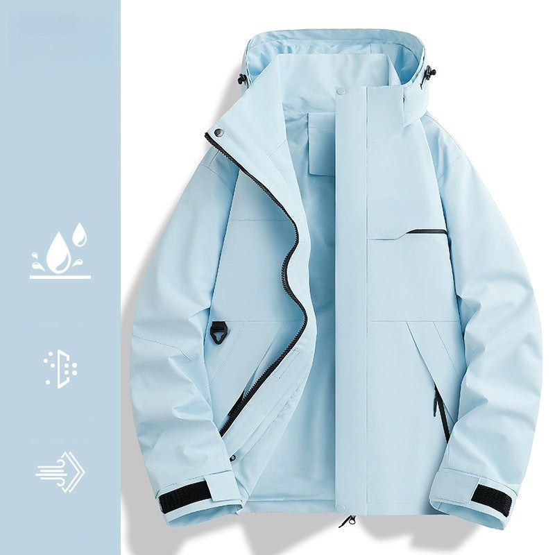 👑✨2025 New 3-in-1⛰️Fashionable Waterproof Windproof Outdoor Jacket-Free shipping✈️