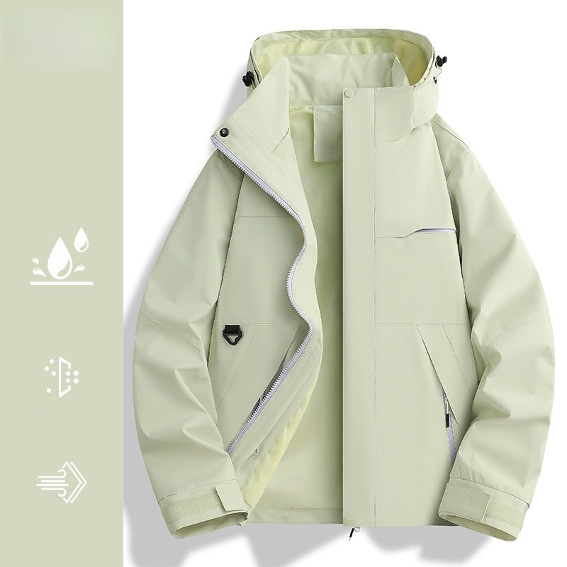 👑✨2025 New 3-in-1⛰️Fashionable Waterproof Windproof Outdoor Jacket-Free shipping✈️